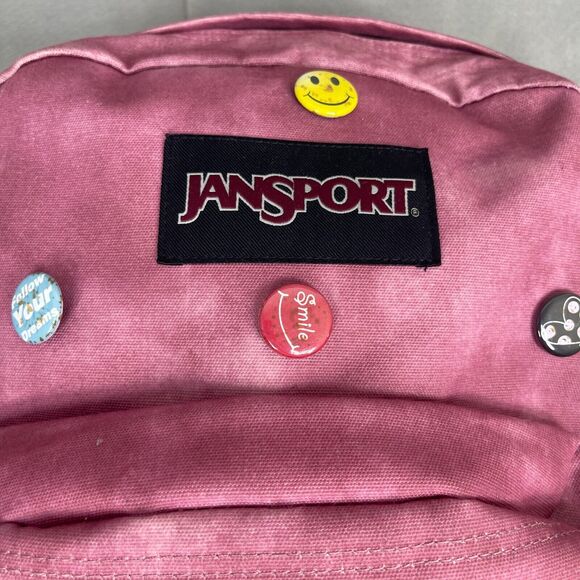 Jansport Superbreak Plus Fx Backpack Js0a4qua-75b Blackberry Mousse Cali Wash - Picture 4 of 10